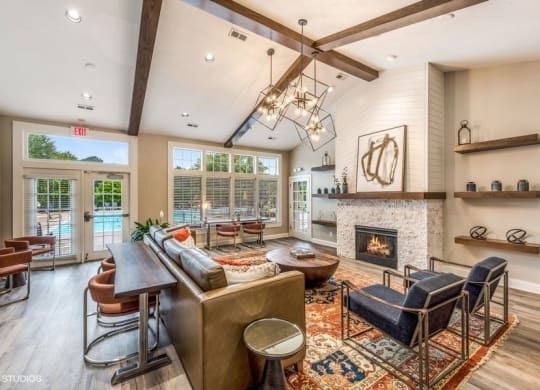 Designer Clubhouse at Brittany Commons Apartments, Spotsylvania